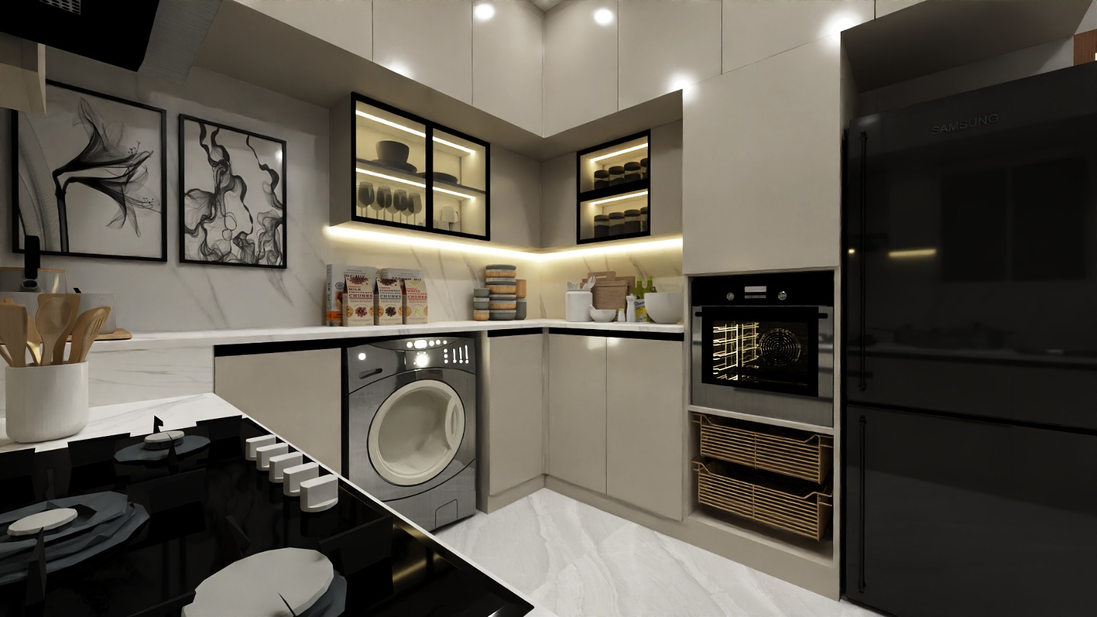 Premium Modular Kitchen